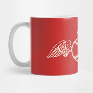 Vintage Los Angeles Angels by Buck Tee Mug